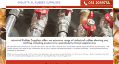 Desktop Screenshot of industrialrubber.co.za